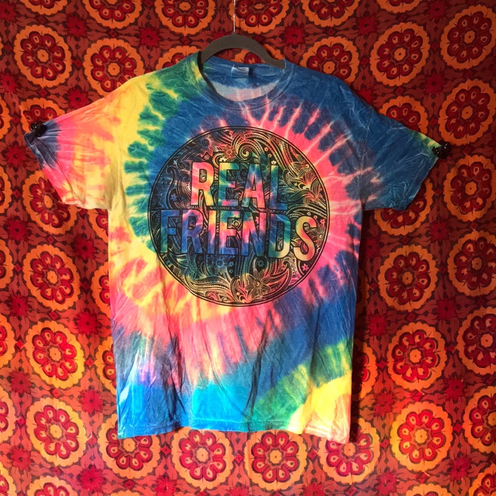 Real Friends Tie Dye t-shirt